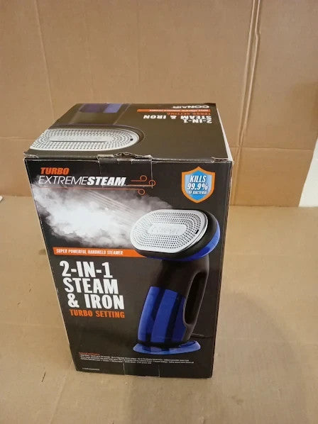 Conair 2in1 Steamer Iron Large 250ml Detachable Water Tank 15.6x15.2x29.7cm