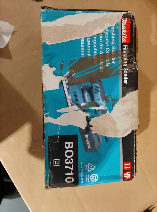 Makita BO3710 240V 1/3 Sheet Orbital Sander Electric Power Tool Durable Design