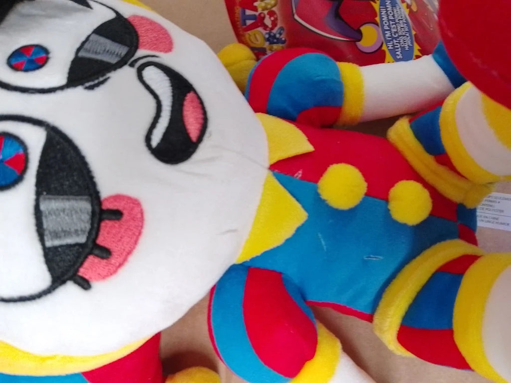Amazing Digital Circus Talking Pomni Plush 12 Inch Interactive Toy 13 Phrases