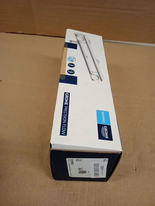 Grohe Precision Flow Exposed Thermostatic Shower Mixer Bar Valve 1/2in 34799000
