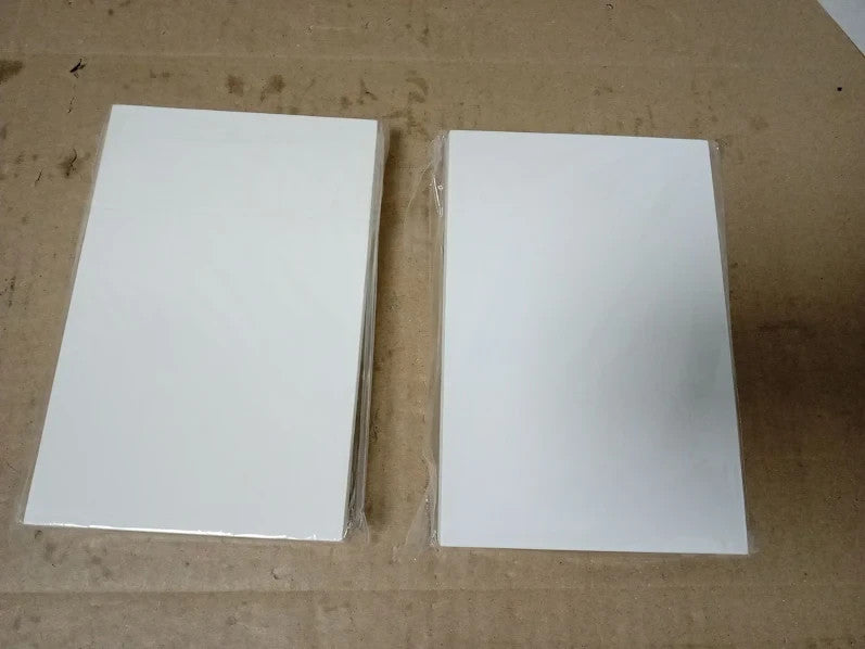 100pcs Blank Card Paper Postcard A6 White 350gsm White Blank Postcards New