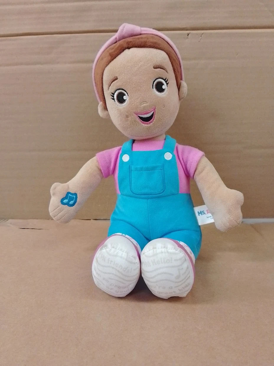 Ms Rachel Speak & Sing Doll 16” Tall Interactive Toy 4 Songs 6months To 3+ Years