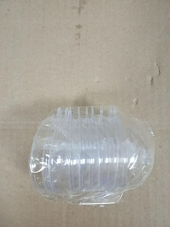 5cm Clear Baubles Empty Plastic Baubles Fill Christmas Tree Decoration New