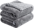 Pettom Waterproof Dog Blanket Sherpa Fleece Washable 100x70cm Paw Print New