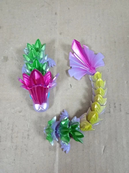 CrystaLynx Dragons 22.8cm Collectible Articulated Dragon Toy Figure Kids New