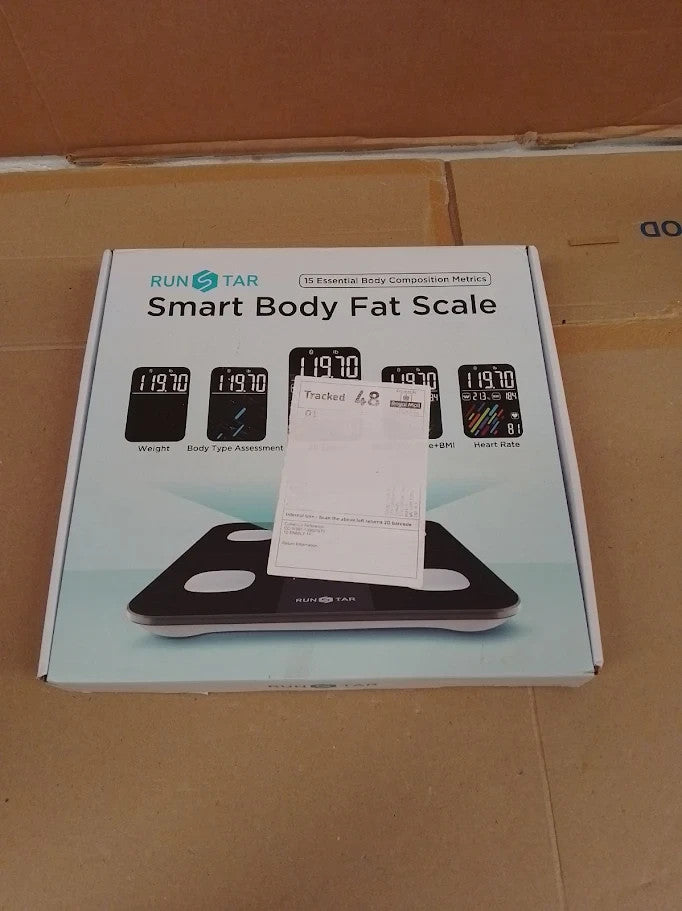 Runstar Scales Body Weight Fat Percentage Bathroom High Accuracy Large 400lb New
