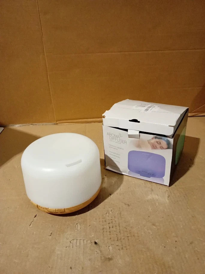 Essential Oil Ultrasonic Cool Mist Humidifier Diffuser 500ml Quiet Aroma LED New