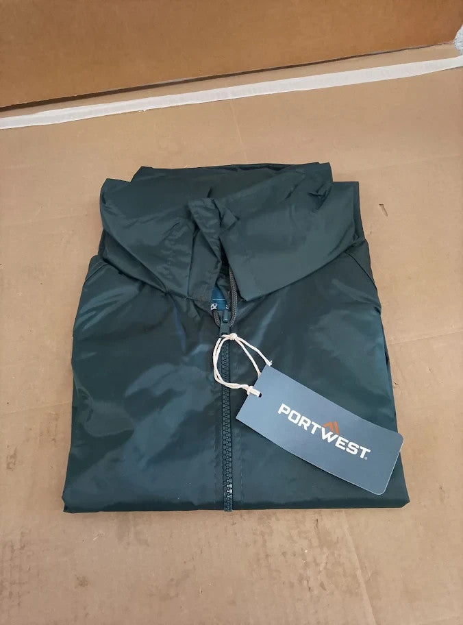 Portwest S440 Classic Rain Jacket Waterproof Coat Windbreaker Hooded New