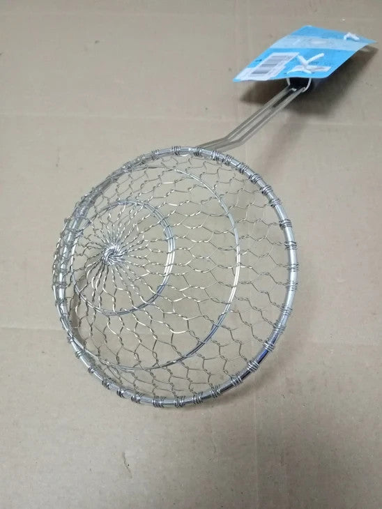 Tasty Everyday Skimmer Spider Head Fine Stainless Steel Kitchen Strainer New