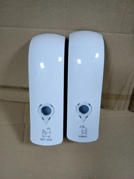 300ml Manual Soap Dispenser Wall Mounted 2 Pack Refillable Wall Mounted New