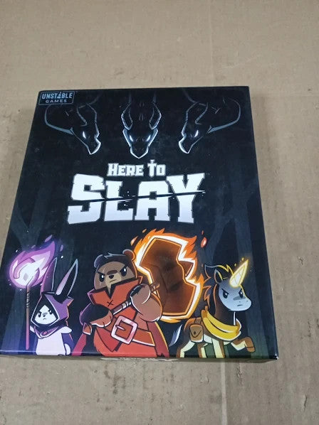 Zygomatic TeeTurtle Here To Slay Strategy Card Game Adults Youth 10+ New