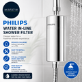 Philips Water In Line Shower Filter Reduces Chlorine 99% Easy To Install