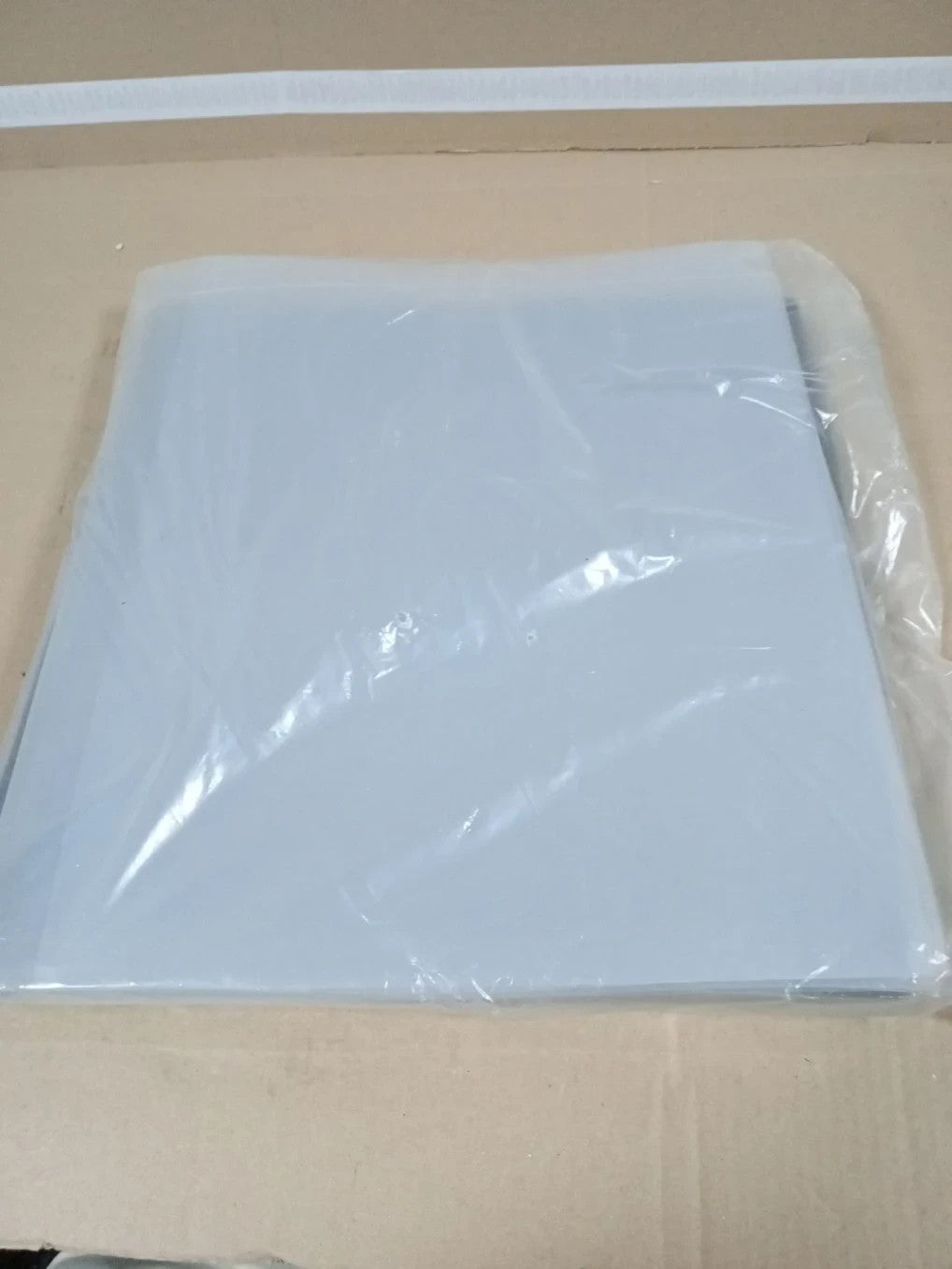 Warmiehomy Clear Cake Box 34x34x37cm 12in Tall Transparent Lid & Ribbon New