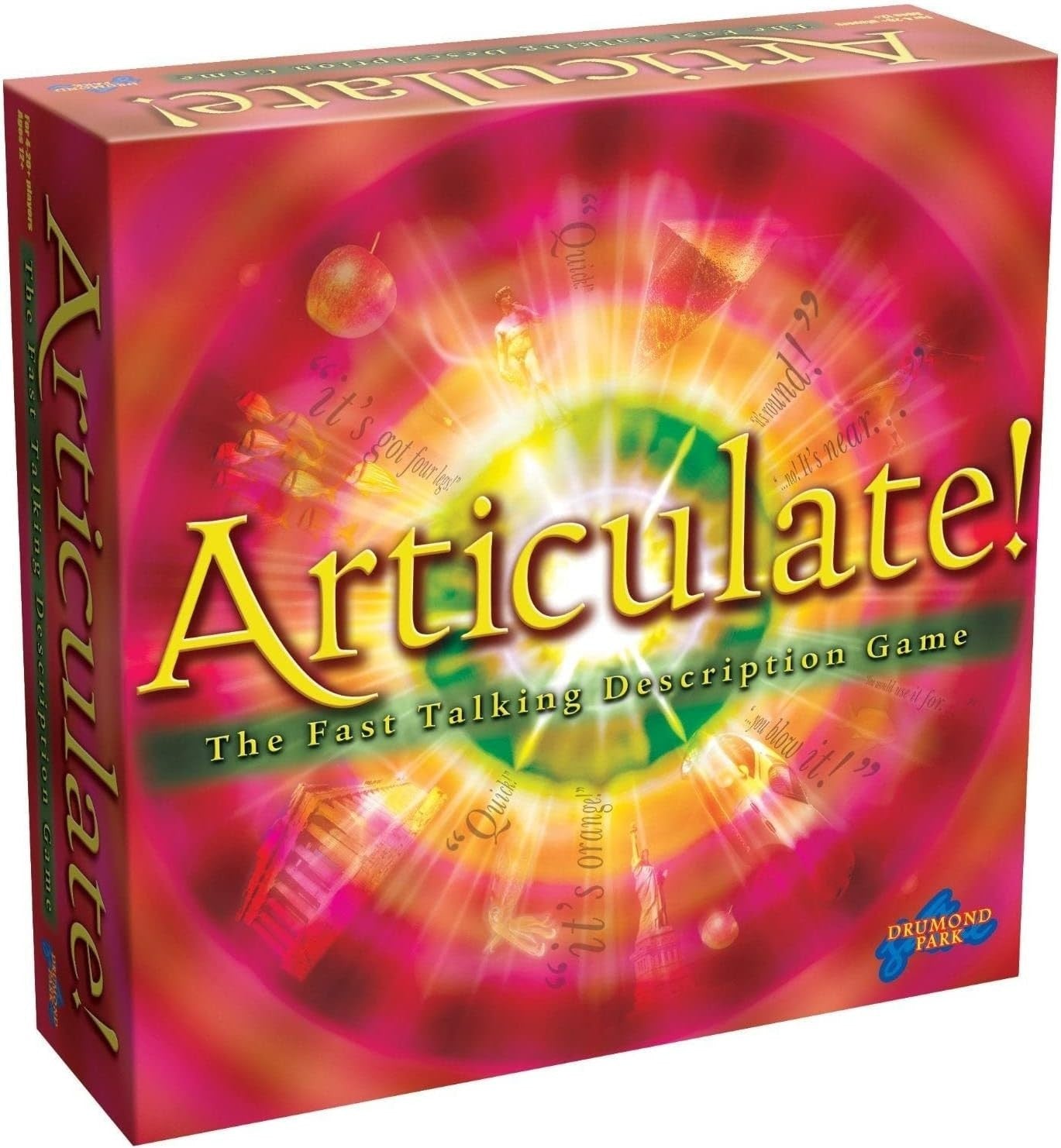 Drumond Park Articulate Family Board Game The Fast Talking Description New