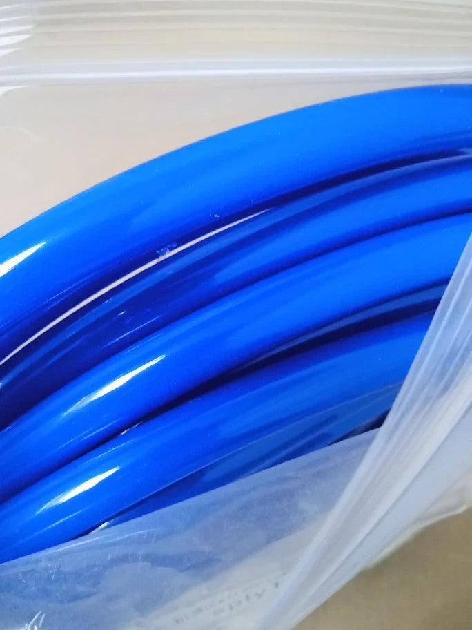 Ergaoboy Polyurethane PU Air Hose Pipe Tube Kit Without Fitting Blue 10m New