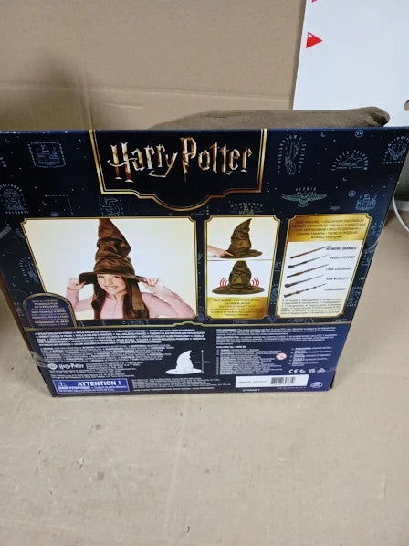 Wizarding World Talking Sorting Hat 15 Harry Potter 14.25x14.5x14.25in New