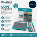 Beldray LA024855TQ Carpet Broom Collecting Dirts Glide Easily 7.87x36.22cm