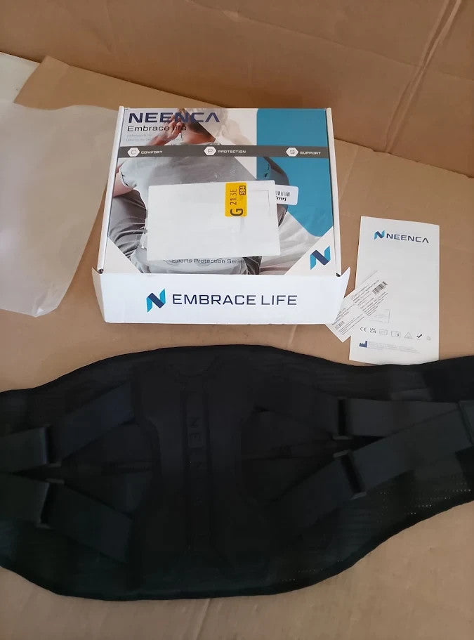 Neenca Back Brace Lower Pain Relief Bionic Support System Lumbar Medium New