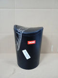 TATAY Bathroom Bin 19x19x28cm Swing Lid Modern Functional Design 6L Black