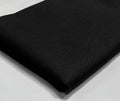 A Express Plain Black Cotton Fabric 60in 150cm Extra Wide Per Metre New