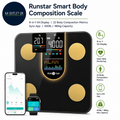 Runstar Scales Body Weight Bathroom Scale 8 In 1 VA Display High Precision