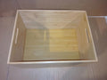 Zeller Storage Box Bamboo Wood Multi Colour Stackable 40x30x21cm
