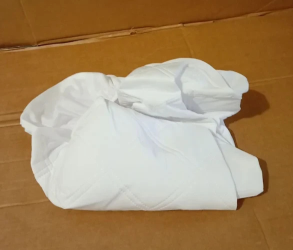 Yoofoss Cot Bed Mattress Protector Waterproof 120x60cm Breathable White New
