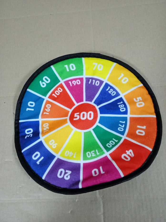 Baker Ross FN488 Dartboard Set Kids Indoor Target Game Kit Multi Colored Design