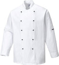 Portwest Somerset Chefs Jacket Coat Large Colour White C834WHRL New