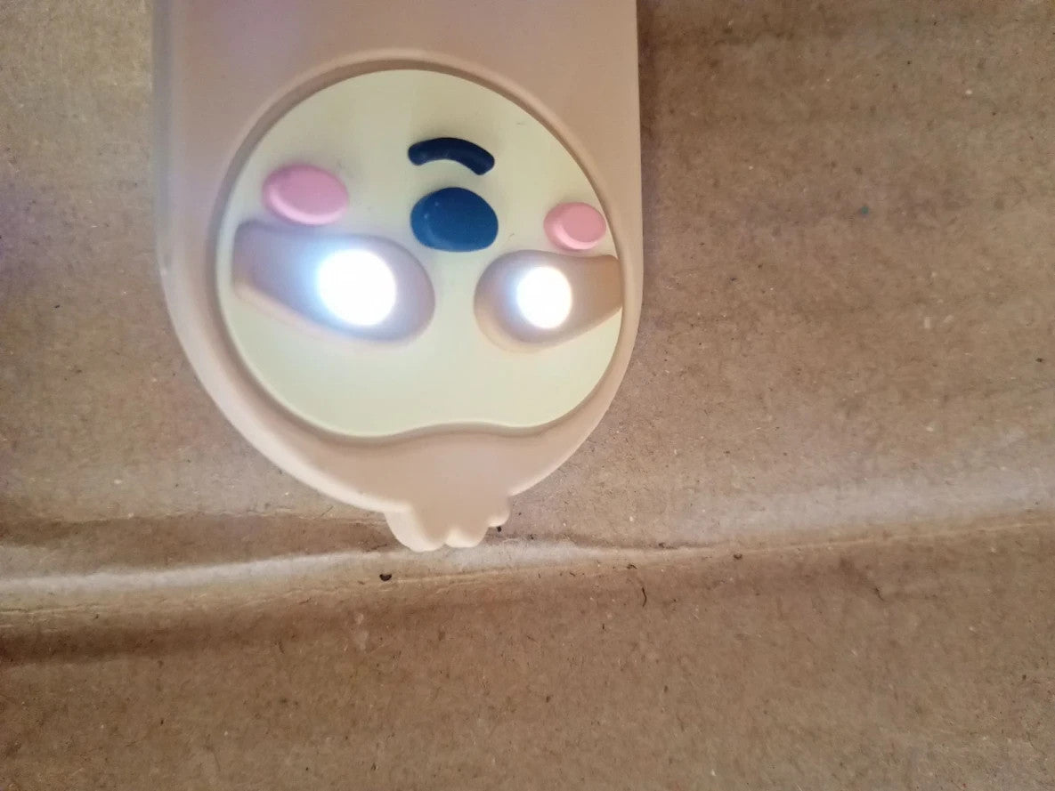 Gift Republic Book Buddy Sloth Reading Bookmark Flexible LED Night Light Cream