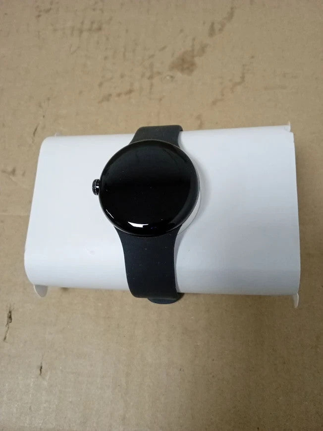 Google Smartwatch USB Black With Obsidian Strap Sleek Stylish One Size 41mm