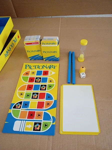 Mattel Pictionary Family Painting Board Games Kids Adults Nights New