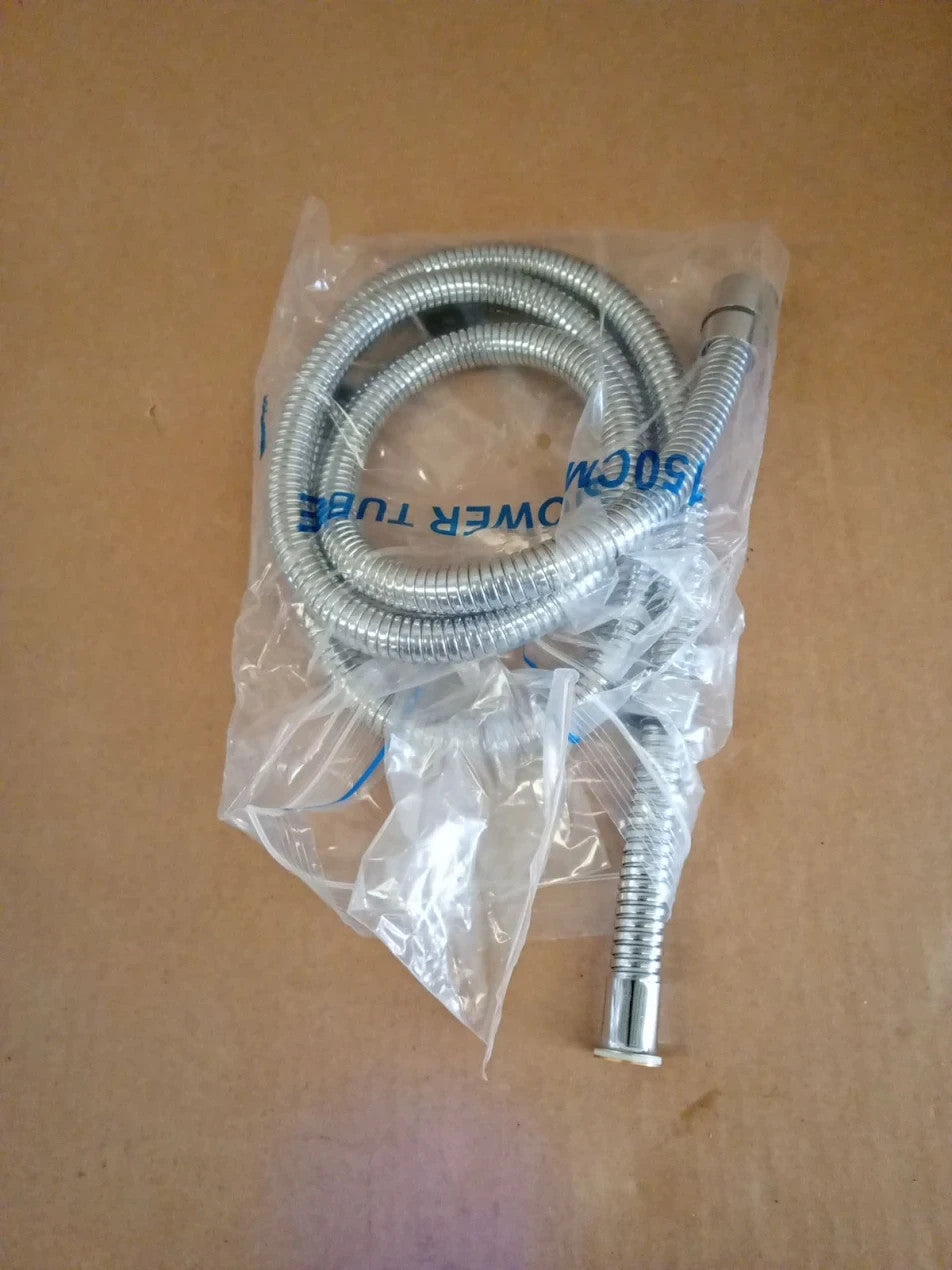 Filtered Shower Head Hose 9 Spray Setting High Pressure Chlorine Silver