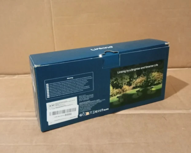 Linkind Solar Lights Outdoor Garden 3 Pieces 800LM IP67 Waterproof Wall New