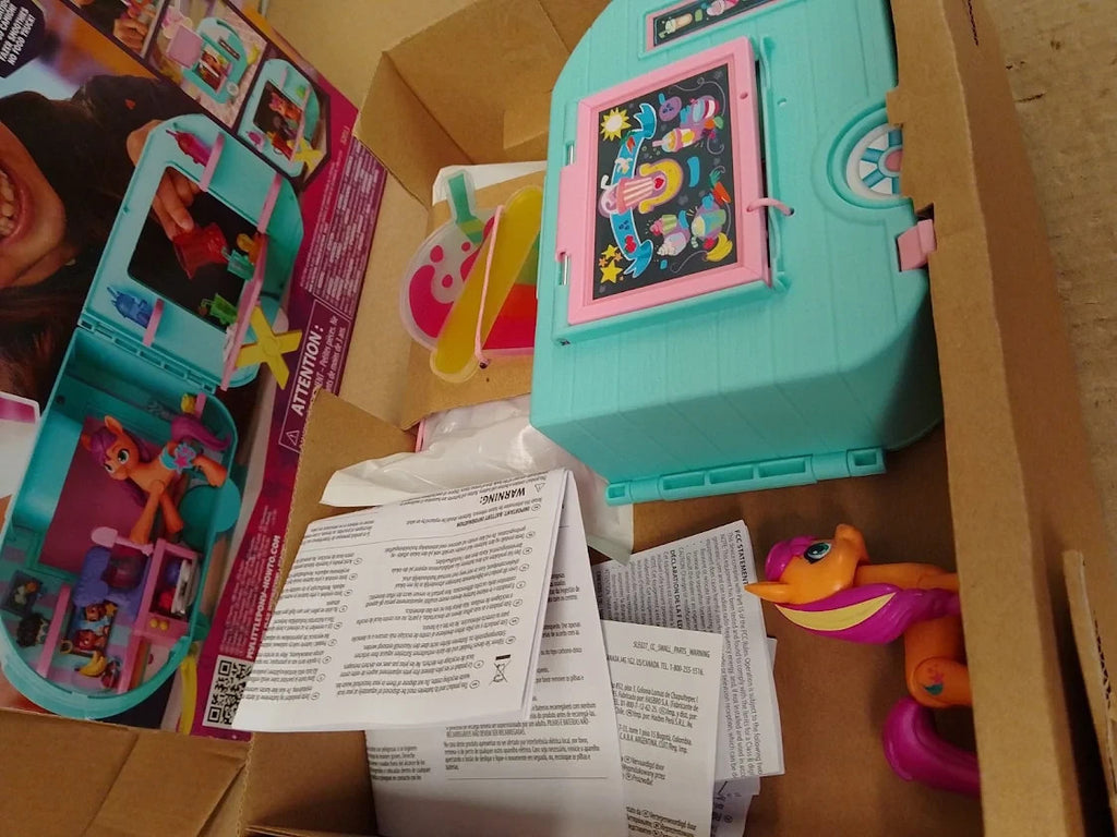 My Little Pony Sunny Starscout Smoothies Truck Pony Hoof Heart 3+ New