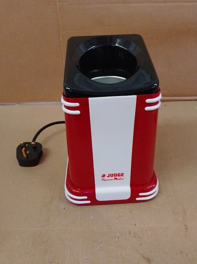 Judge JEA83 Electrical Popcorn Maker Retro Machine Air Popped Corn 30x15x15cm
