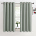 Pony Dance Sage Green Blackout Thermal Insulated Curtains  Bedroom 46x54in New