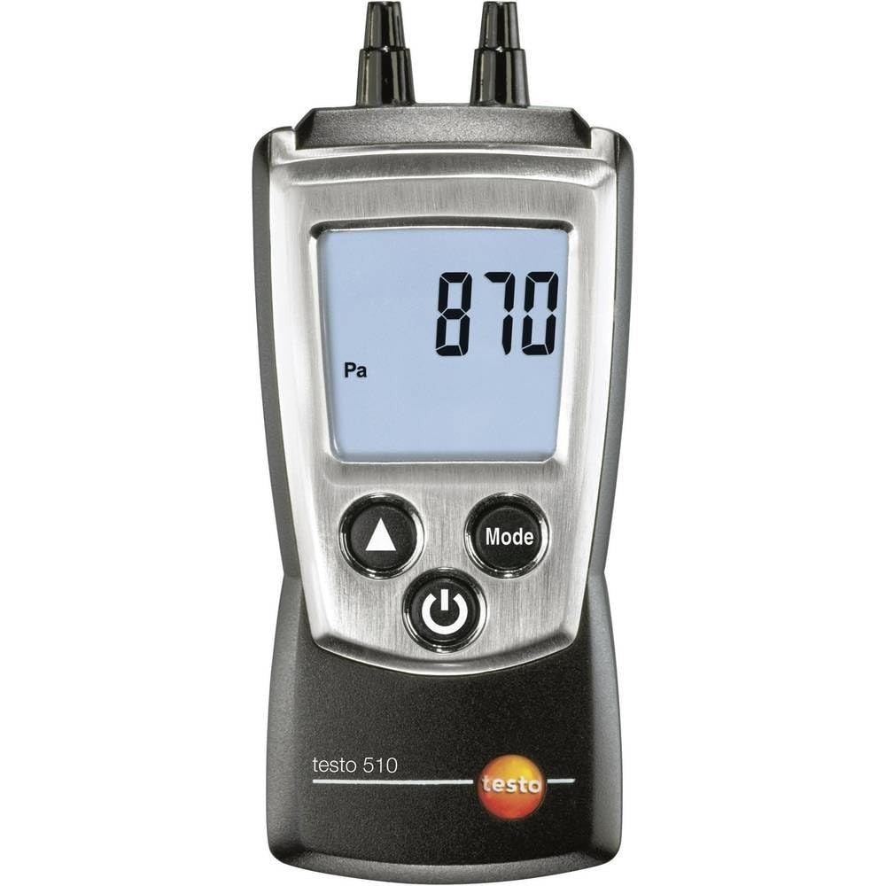 Testo 510 Portable Differential Pressure Gauge Range 0 To 100 hPa New