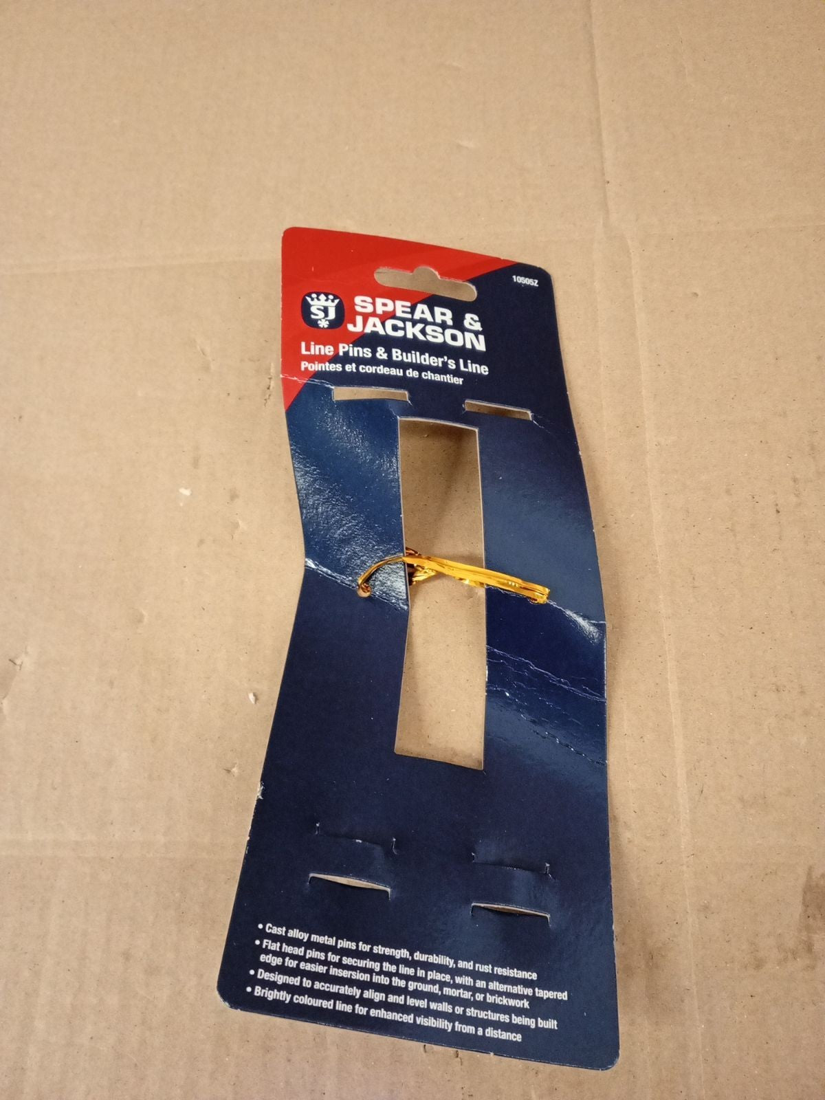 Spear & Jackson 10505Z Line & Pins Rust Resistance 28.7x11x3cm New
