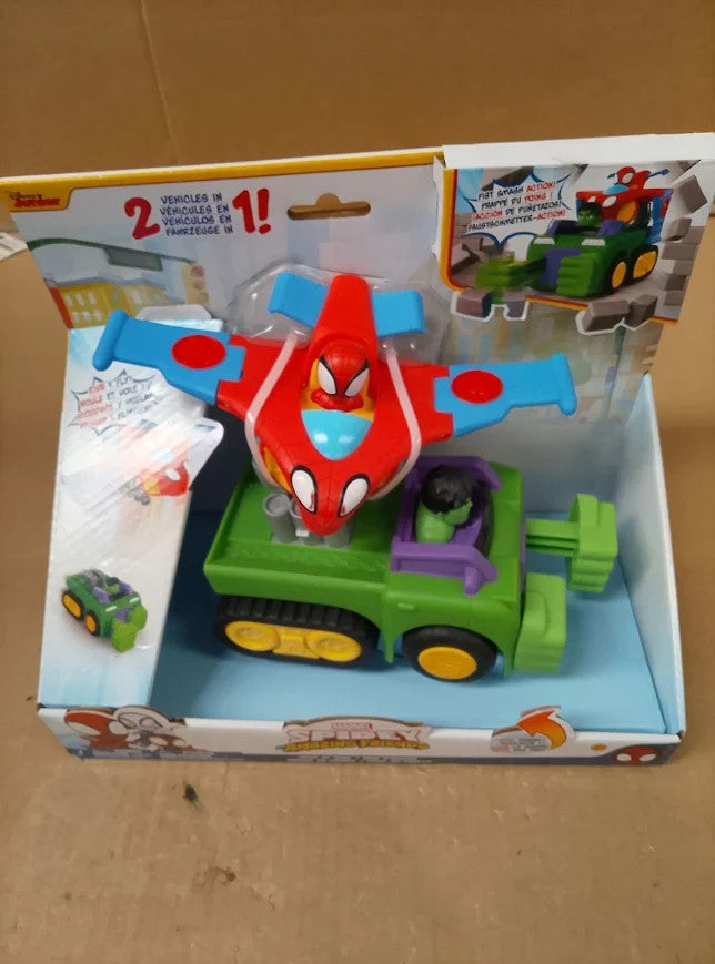 Spidey His Amazing Friends Marvel Team Up Tank Vehicle 2 Pieces