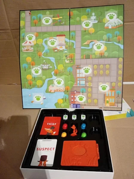 Gamewright Outfoxed Board Game 2-4 Players 20 Minutes Playing Time 5+ New