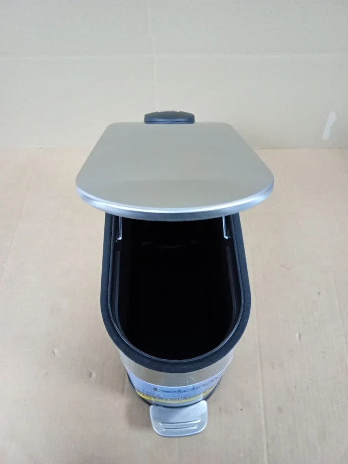 Beldray Bathroom Pedal Bin 5L Small Soft Closing Lid With Pedal D shaped