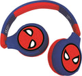 Lexibook Spiderman 2 In 1 Bluetooth Headphones Stereo Wireless Wired New