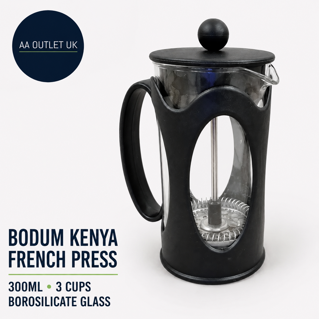 Bodum Kenya French Press 300ml 3 Cups Coffee Maker Heat Resistant Borosilicate