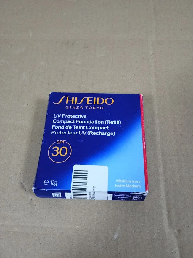 Shiseido Shi Sun Prot Comp UV Protective Compact Foundation SF30 Med Ivory New