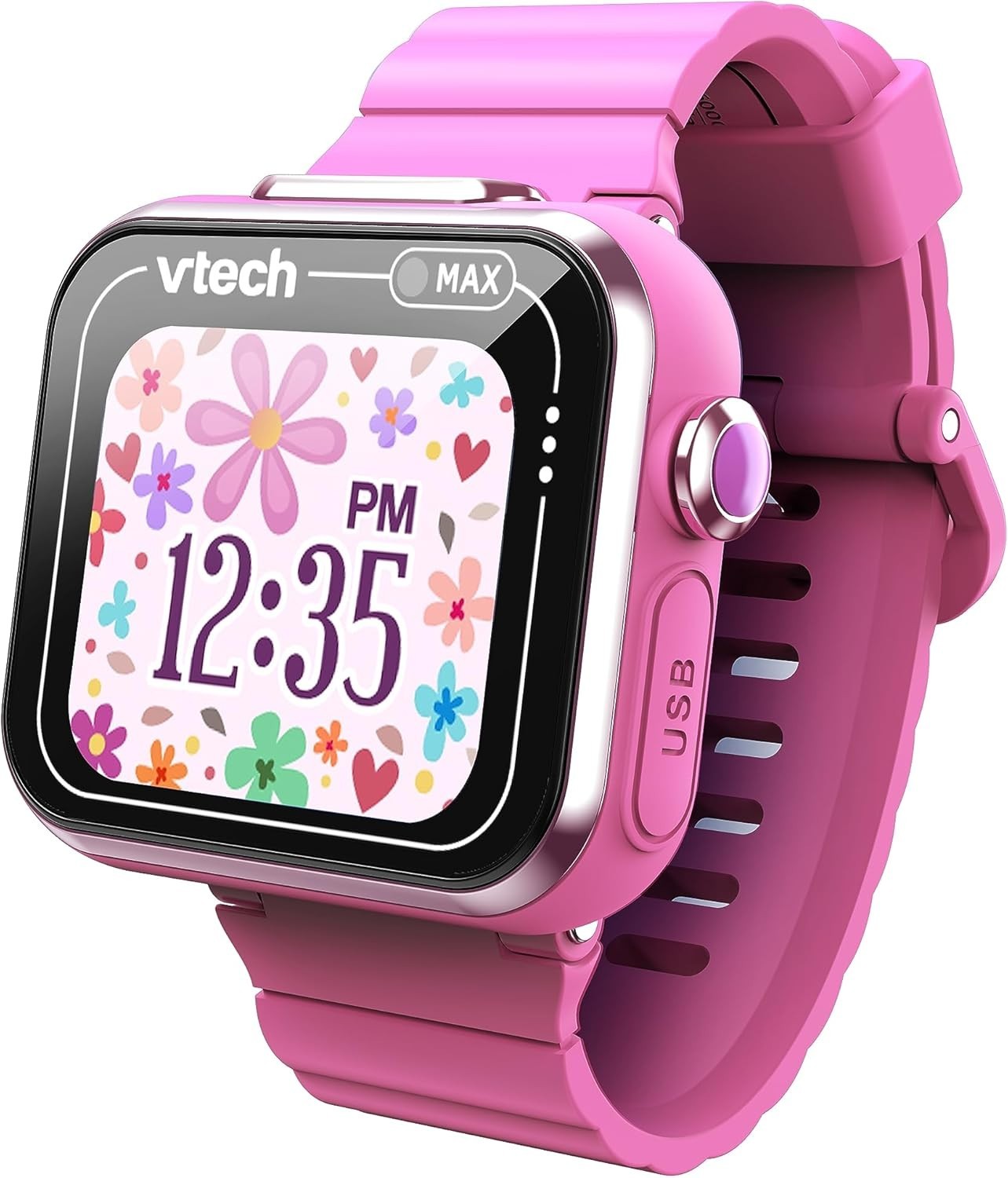 Vtech Kidi Zoom Smart Watch Max Kids Games Dual Camera Selfies 8Games 4+ New