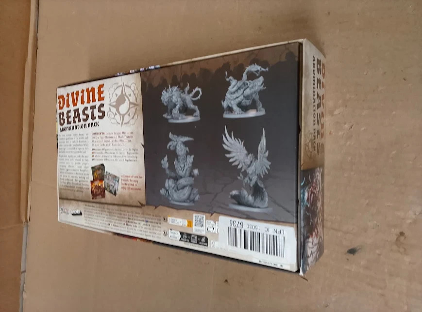 Zombicide White Death Divine Beasts Abomination Pack Mythical Creature New
