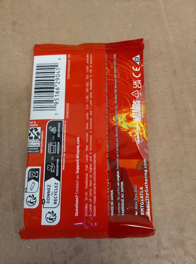 Magic The Gathering Avatar The Last Airbender Collector Booster Box Trading Card