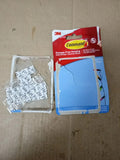 Command Decorating Hanging Clips Mini Hooks Small Strips Transparent Damage Free