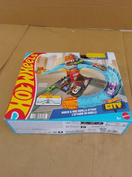 Hot Wheels City Wreck & Ride Gorilla Attack 1 Hot Wheels Car Collectable 4+ New